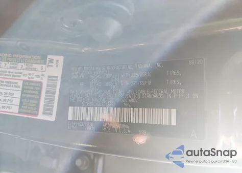 2020 Toyota Highlander Hybrid Xle from USA, damaged, VIN 5TDHBRCH0LS512653